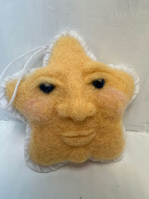 Needle Felted Holiday Ornaments (adults and high school students)