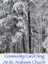St. Johnsbury Community Carol Sing!