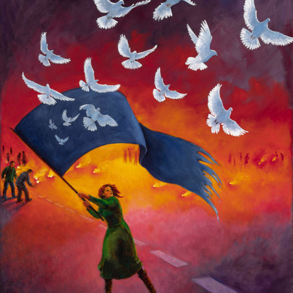THE LAST BEST HOPE - oil on canvas - 24”x34”